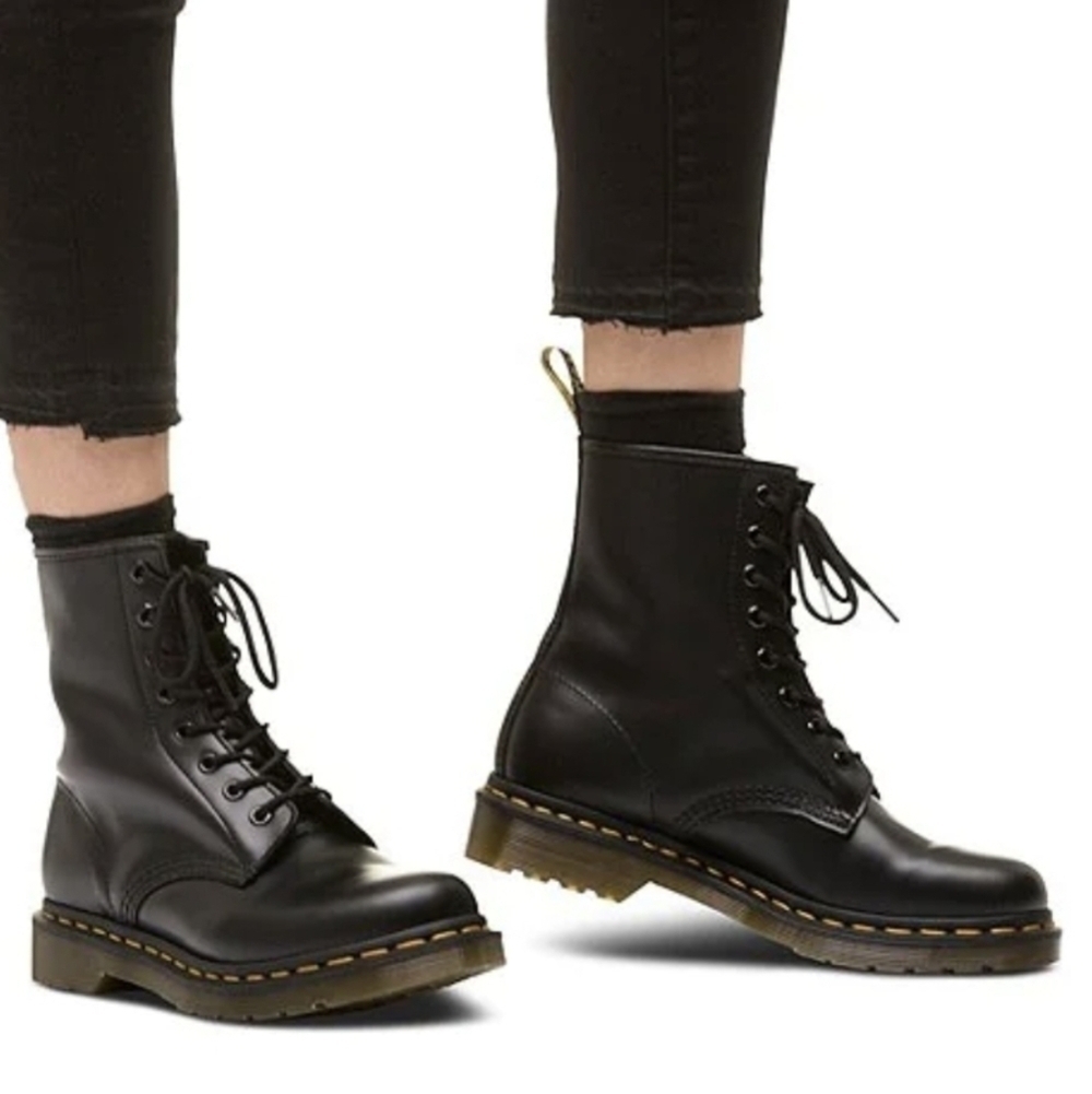 Dr.Martens Womens 1460 J High Top Leather Chunky Platform boots shoes sz 5